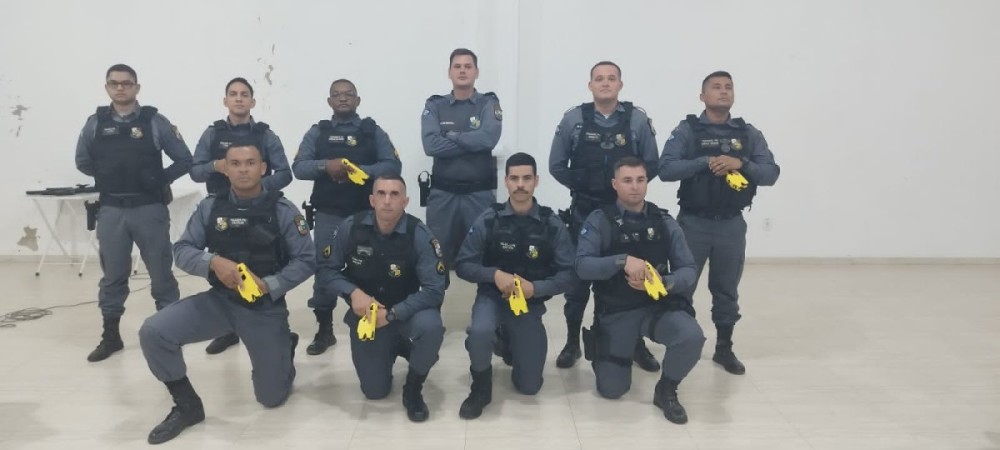 Policiais Militares da 2ª CIA Paranatinga, Gaúcha do Norte e Santiago do Norte, são habilitados como operadores da Arma de Incapacitação Neuro Muscular