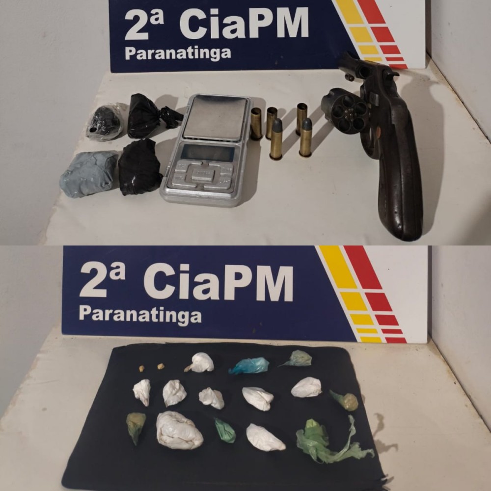 MATERIAIS APREENDIDOS PELA PM